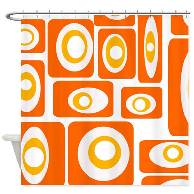 Corrigan Studio® Missouri Mid Century Modern Shower Curtain Wayfair